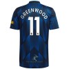 Officiële Voetbalshirt Manchester United Mason Greenwood 11 Derde 2021-22 - Heren